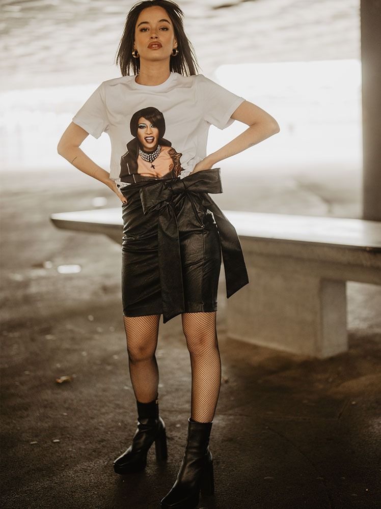 Camiseta Whitney Houston Be Happiness - Imagen 2