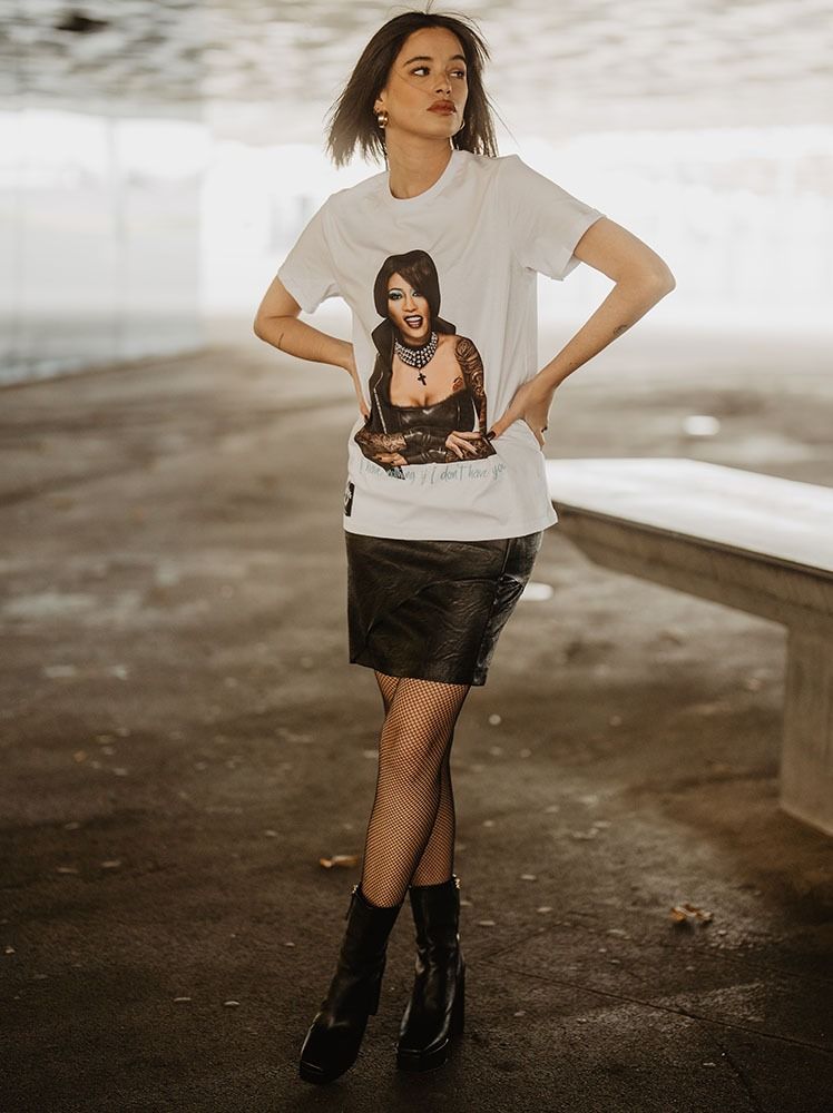 Camiseta Whitney Houston Be Happiness - Imagen 3