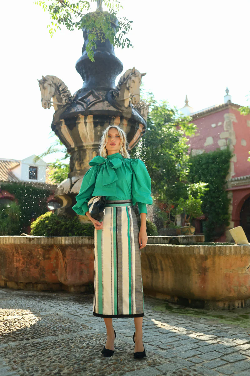 CAMISA LAMO VERDE PANAMBI - Imagen 4