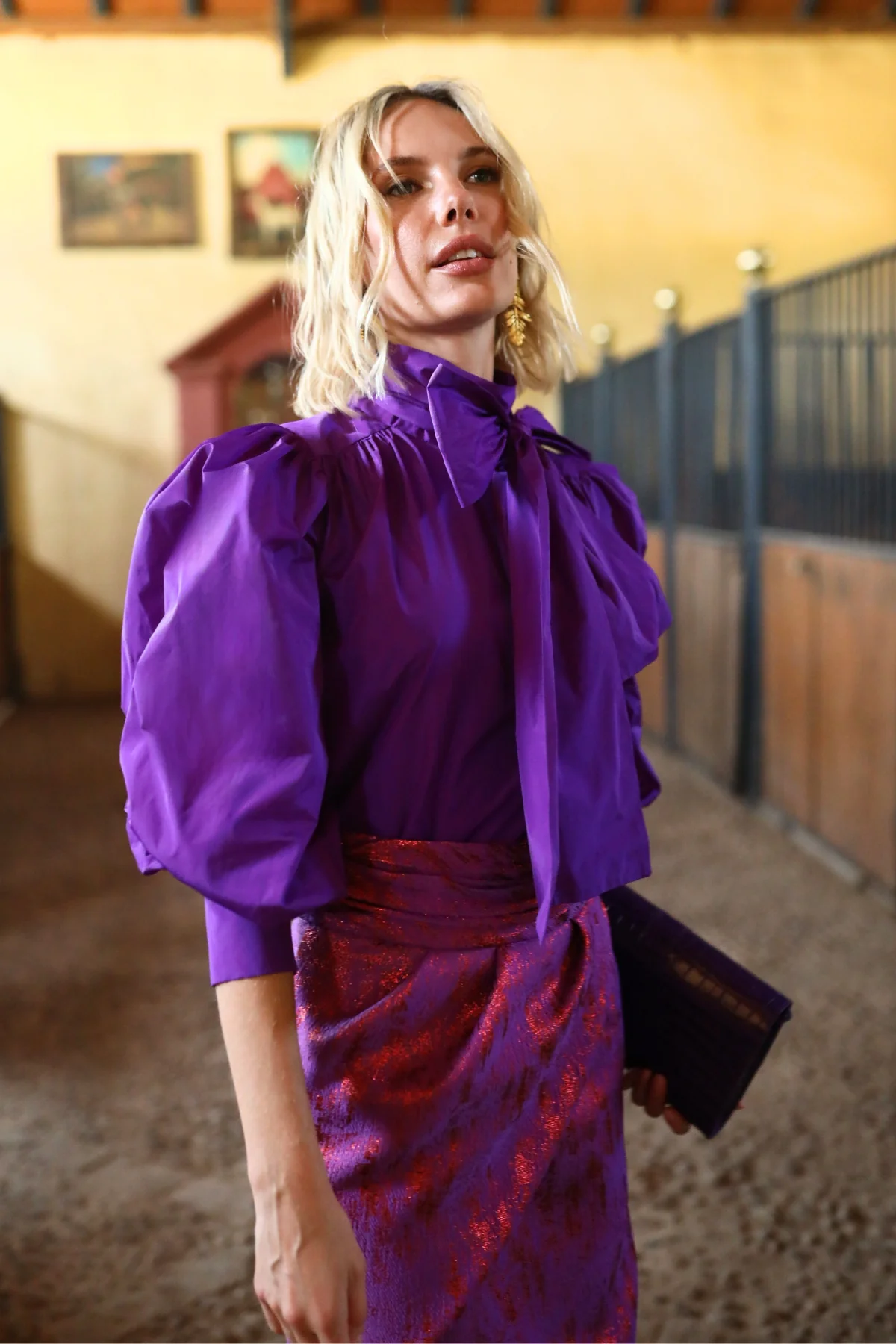 CAMISA LAMO MORADO PANAMBI - Imagen 2
