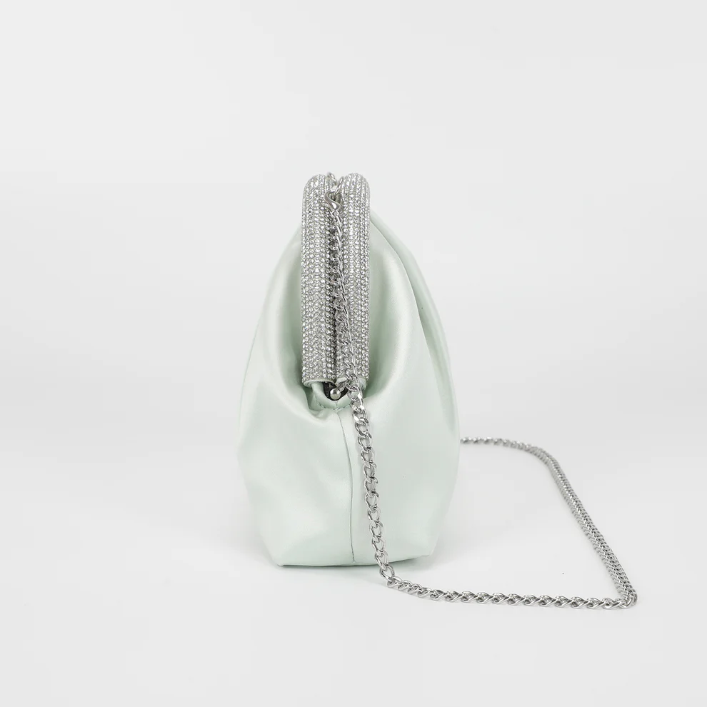 BOLSO DE MANO SATÉN MIMI MUA - Imagen 3