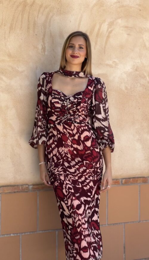 VESTIDO BORA SEDA Y COLOR
