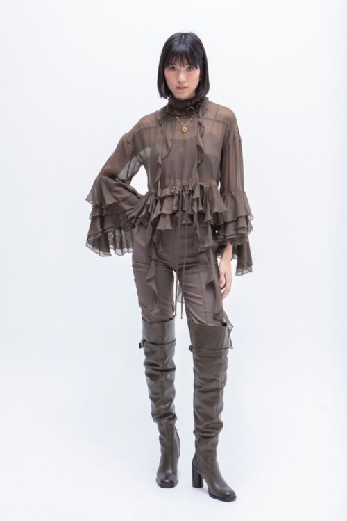 Alternative view of BLUSA VOLANTES GVL MASAVI