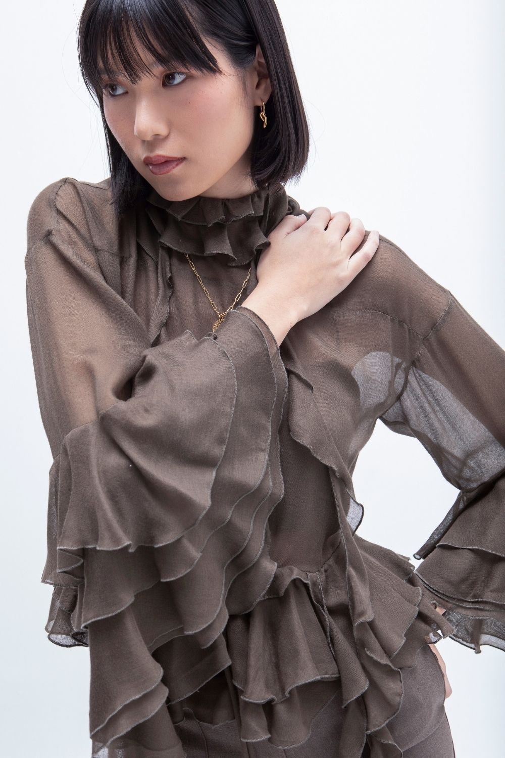 BLUSA VOLANTES GVL MASAVI - Imagen 4