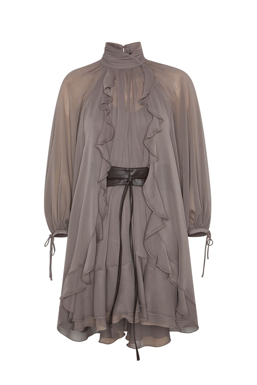 VESTIDO CORTO VOLANTES CAPRI MASAVI - Imagen 6
