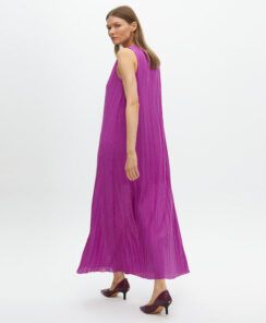 Alternative view of VESTIDO PLISADO MAGENTA LOLA CASADEMUNT BY MAITE
