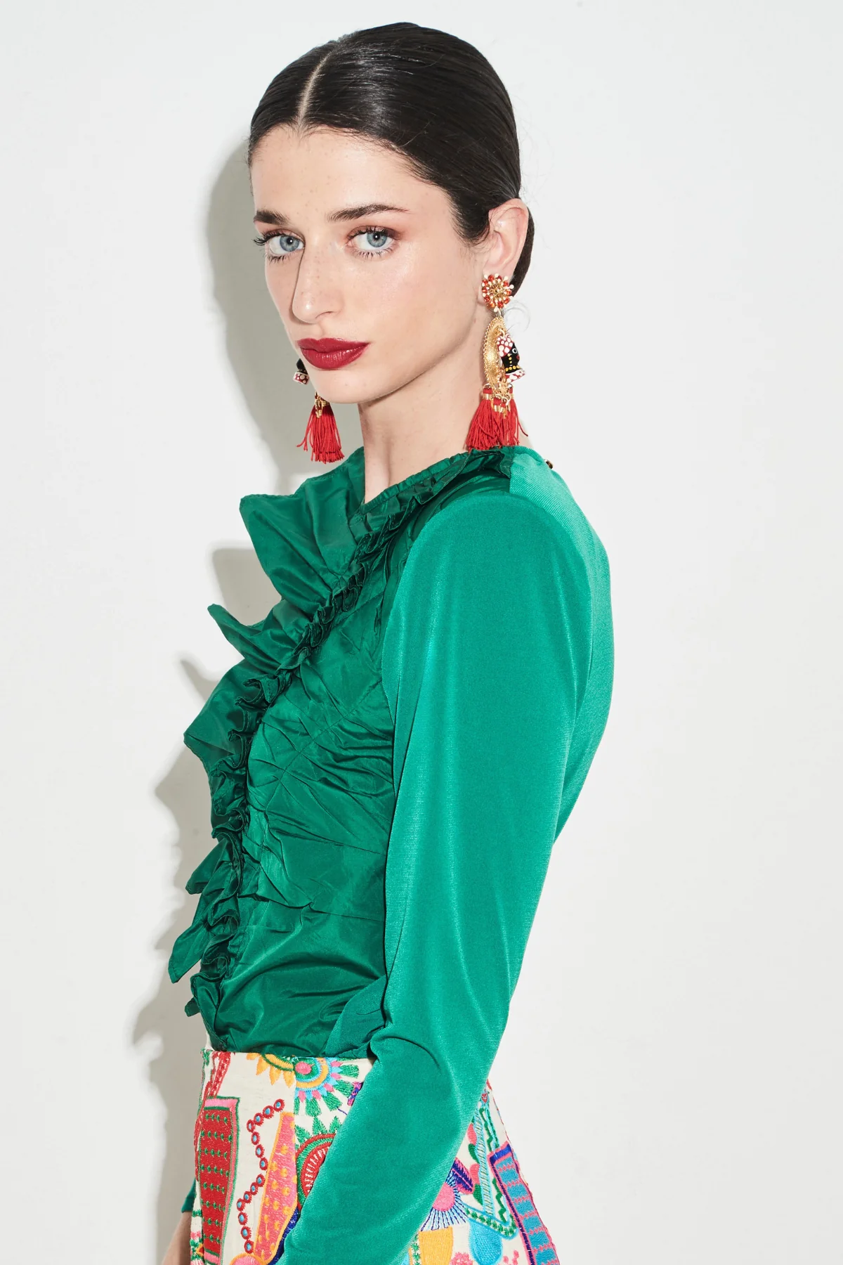 CAMISA VERDE PANAMBI ARTIA - Imagen 2