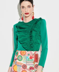 CAMISA VERDE PANAMBI ARTIA