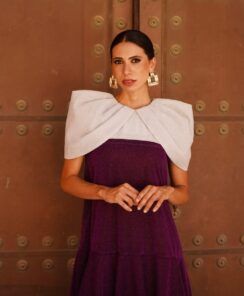 Alternative view of VESTIDO LUREX CAYETANA BY CONDES