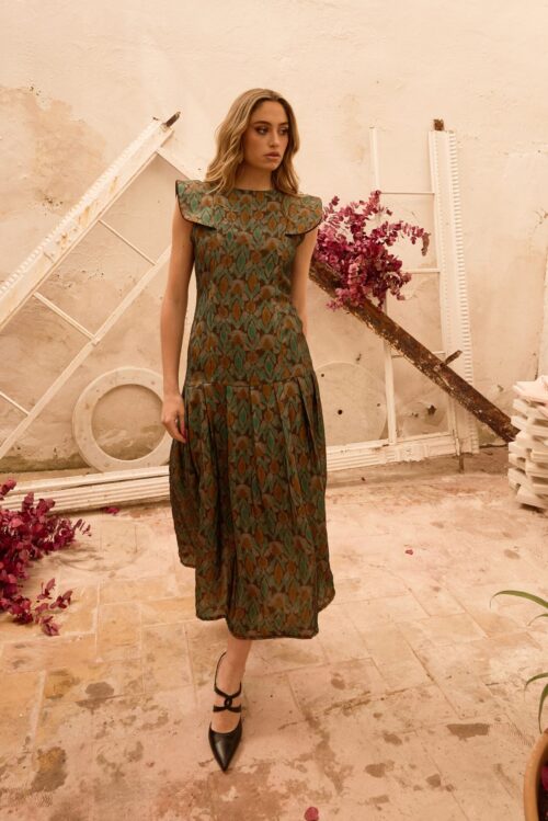 VESTIDO VERTICE  MAGNOLIA KOBUS