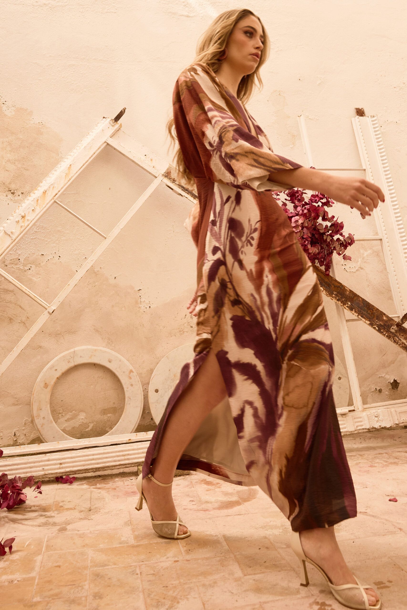 VESTIDO VIVANT FLORAL MAGNOLIA KOBUS - Imagen 5